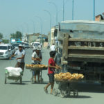 Reconditioned baby carriages seemed to be a practical way of hawking fresh obi-non (bread) from the oven.