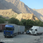 Parking areas near villages offered truck drivers a place to rest and do repairs.