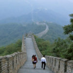 We saw only two other couples during the time we spent exploring the wall.