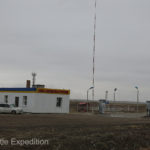 We stopped at this lonely fuel station and filled all our tanks, not knowing where or when the next opportunity might occur.
